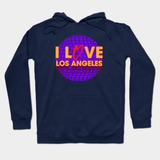 I Love Disco Los Angeles Hoodie